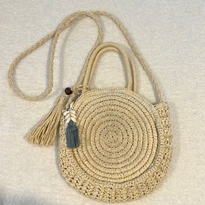 Solid & Striped Woven Crossbody